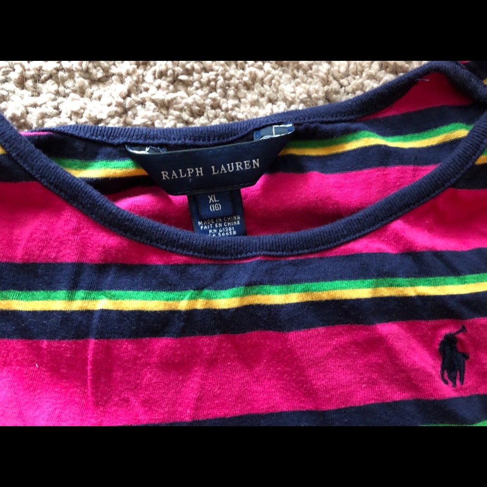 Girl’s Ralph Lauren Ruffle Dress - Picture 2 of 3